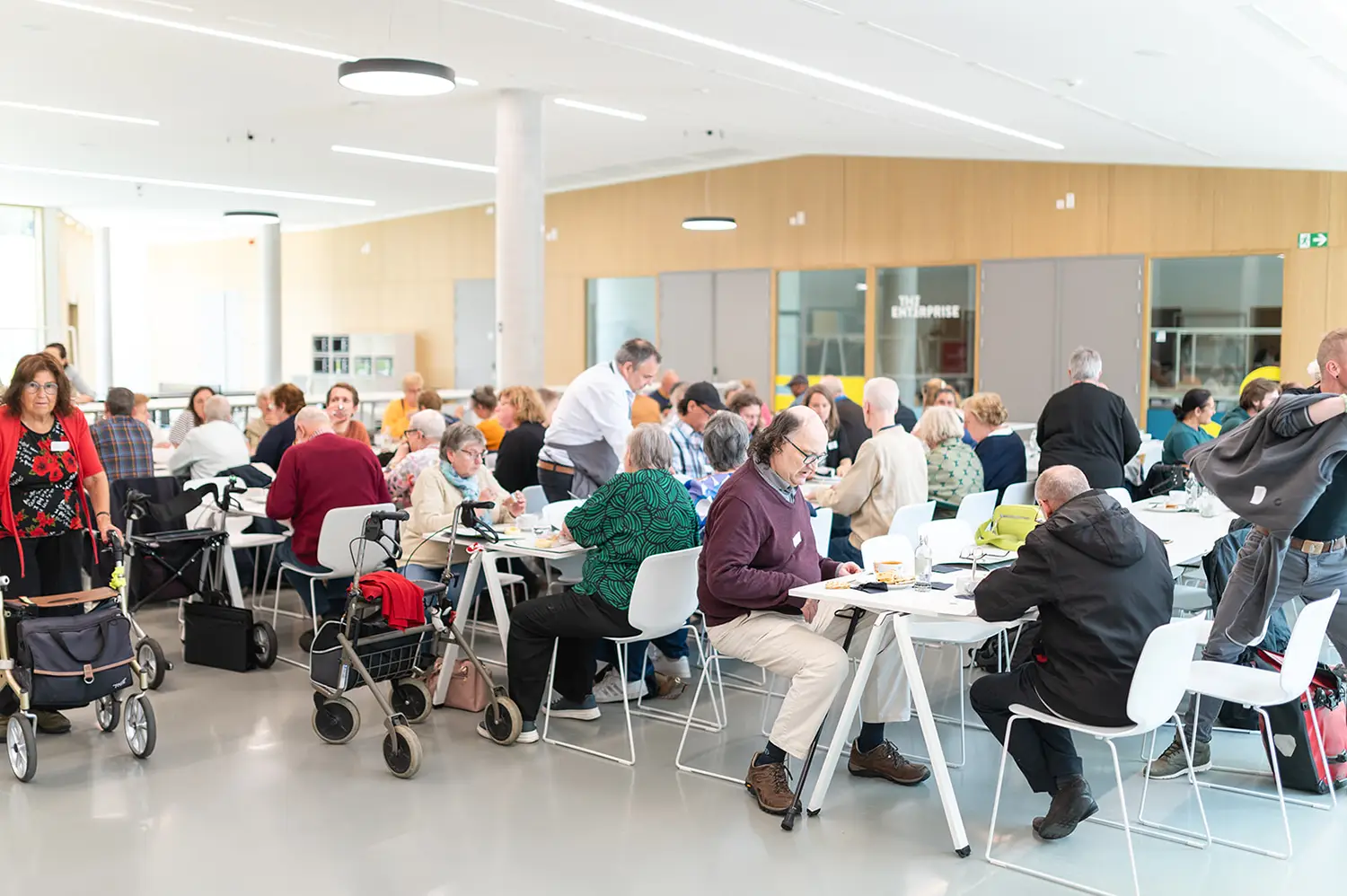 Sfeerbeeld lunch
