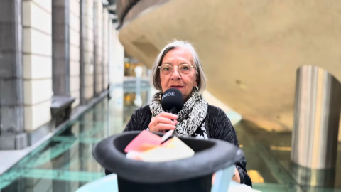 Christiane deelt haar ervaring met sociaal wonen