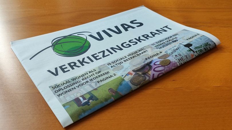 Verkiezingen 2024: krant met inzichten en standpunten rond sociale huur